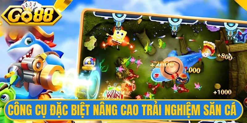 Vua Săn Cá - Phiêu Lưu Thế Giới Sinh Vật Biển Độc Đáo 2 Công cụ đặc biệt nâng cao trải nghiệm săn cá