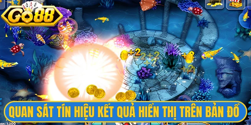 Săn Khủng Long - Trải Nghiệm Thế Giới Cổ Đại Hấp Dẫn 2 Quan sát tín hiệu kết quả hiển thị trên bản đồ
