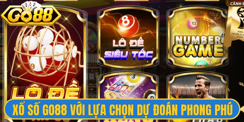 Khám phá xổ số Go88 với các lựa chọn dự đoán phong phú
